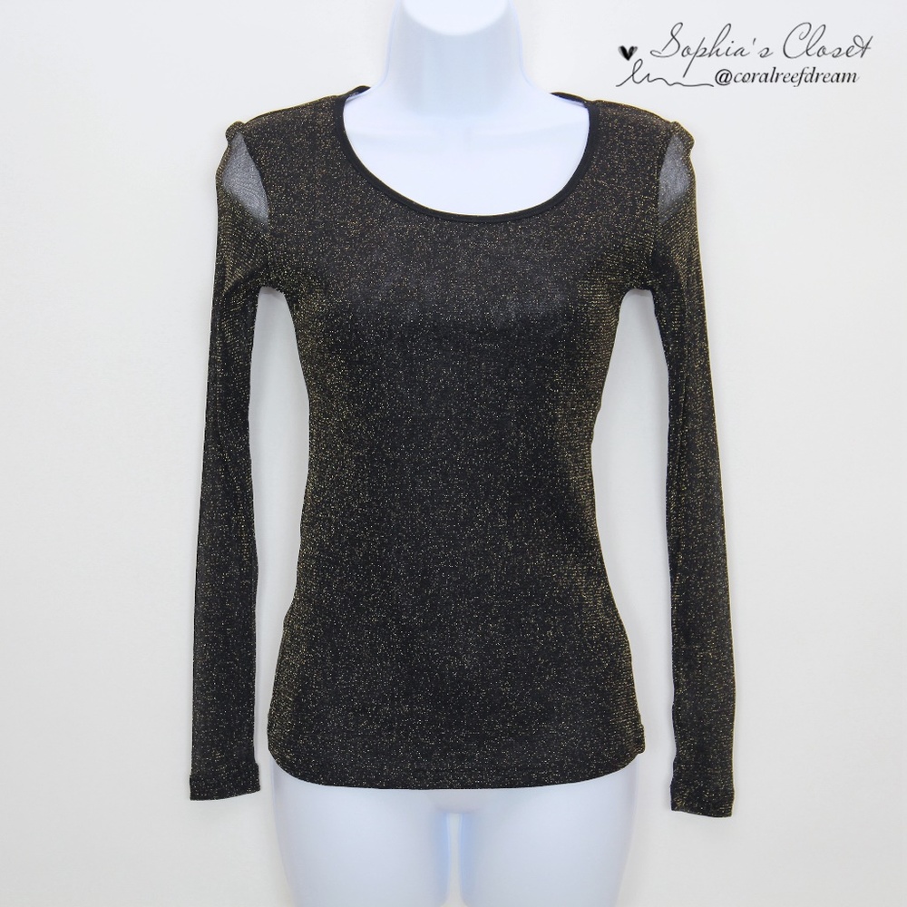 MUWEN Women's See Through Top Size XS/S - Picture 2 of 4